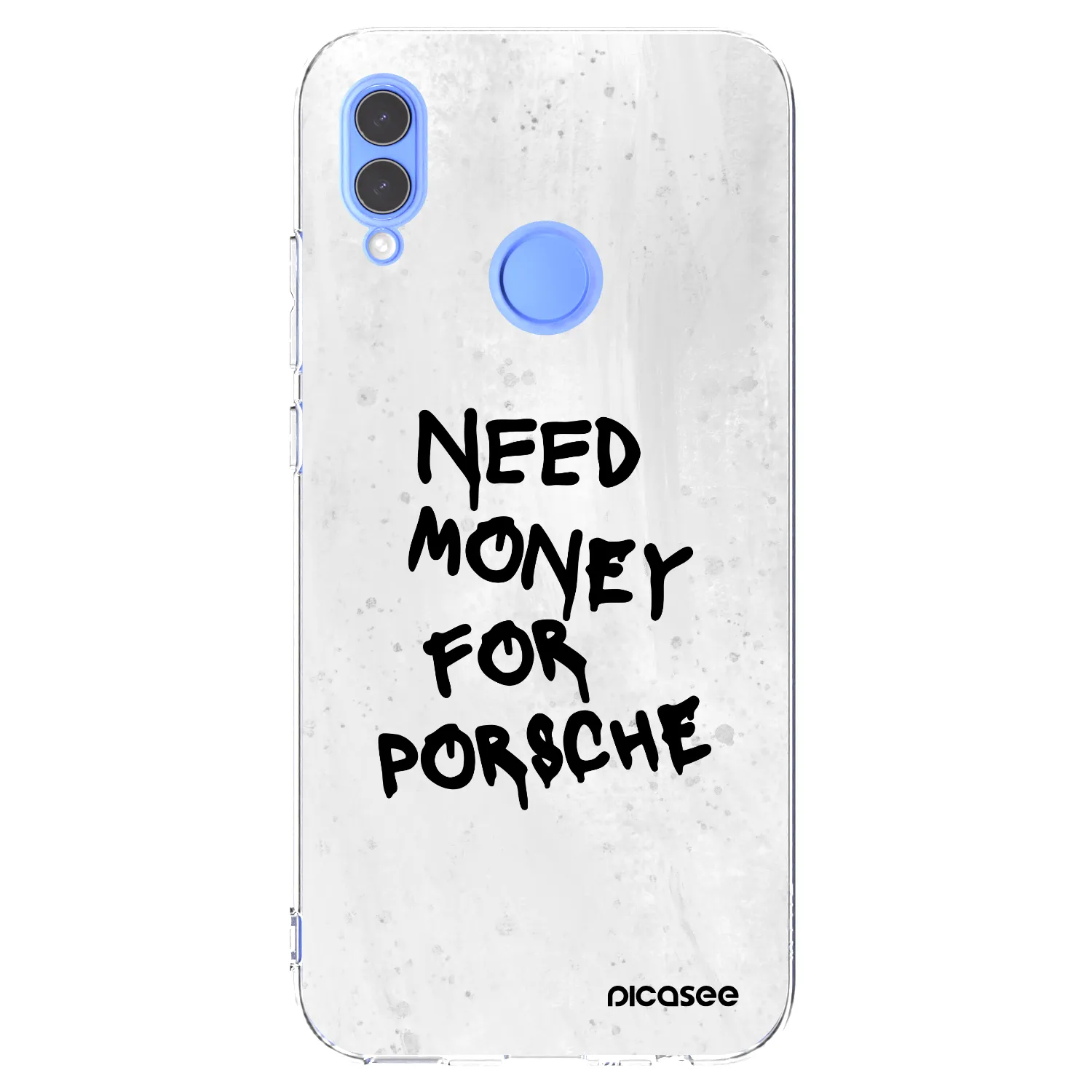 Picasee silikónový prehľadný obal pre Huawei P Smart 2019 - White Dollar