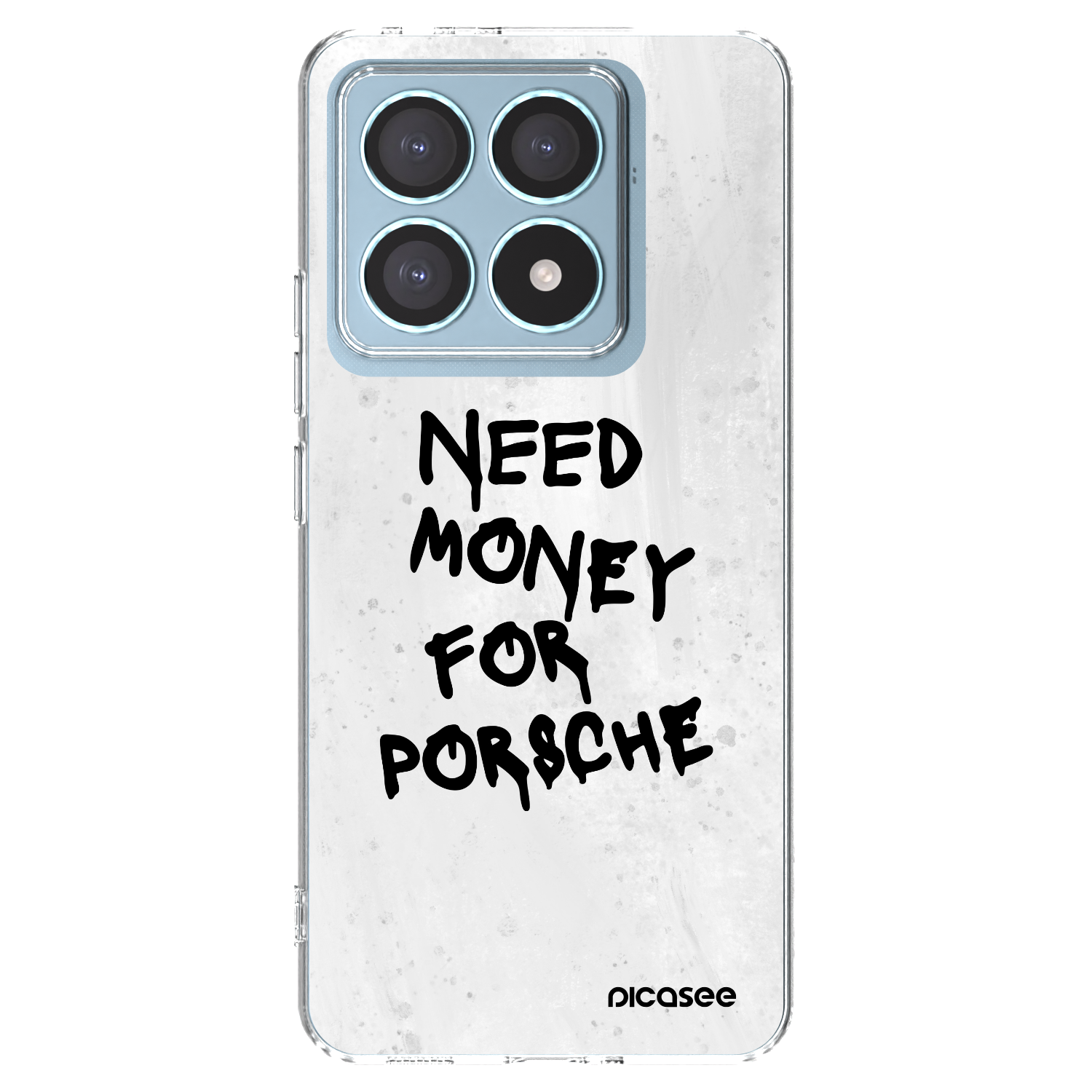 Picasee silikónový prehľadný obal pre Xiaomi 14T Pro - White Dollar