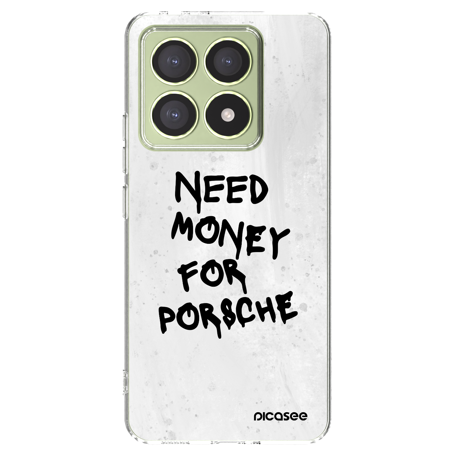 Picasee silikónový prehľadný obal pre Xiaomi 14T - White Dollar