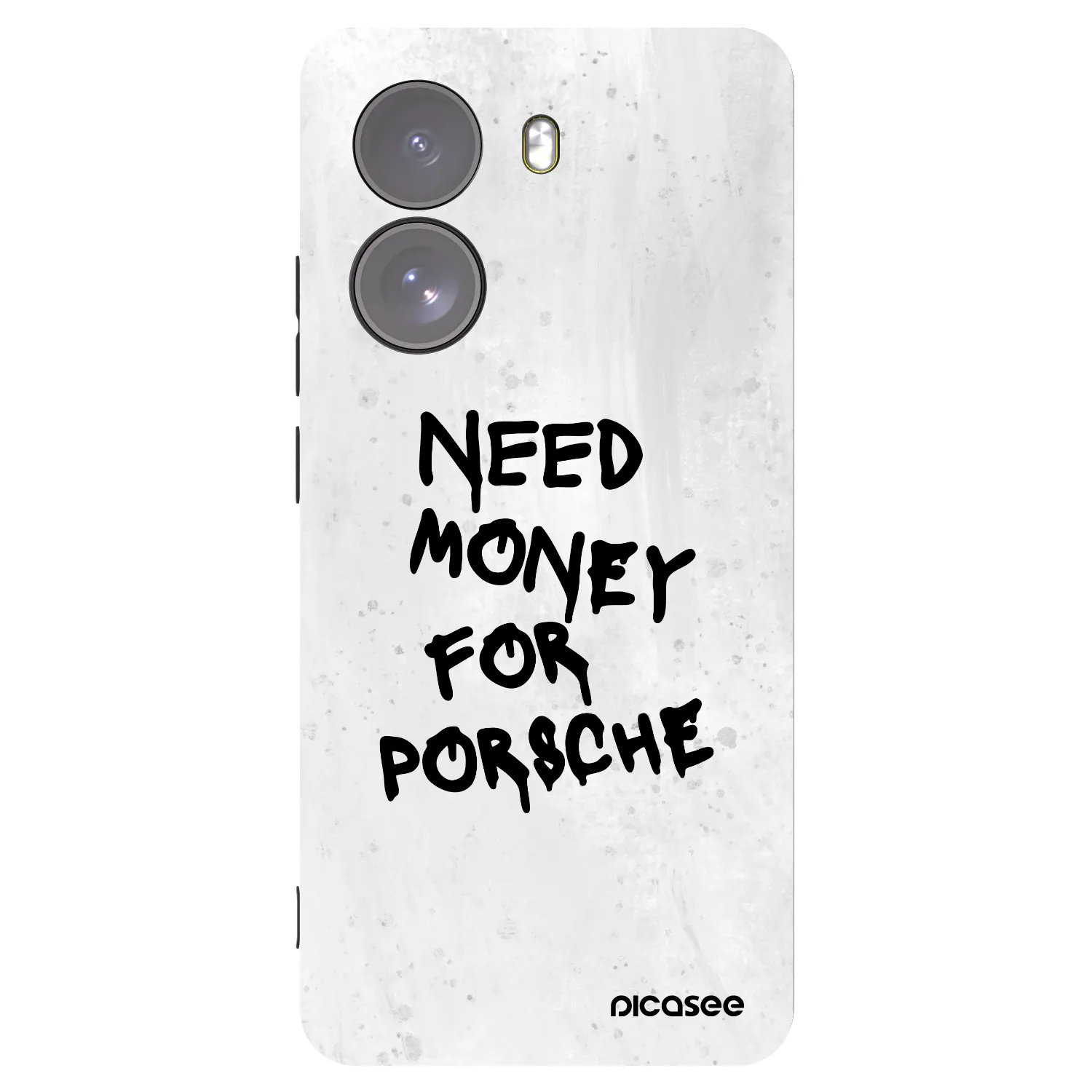 Picasee silikónový čierny obal pre Xiaomi Poco X7 - White Dollar