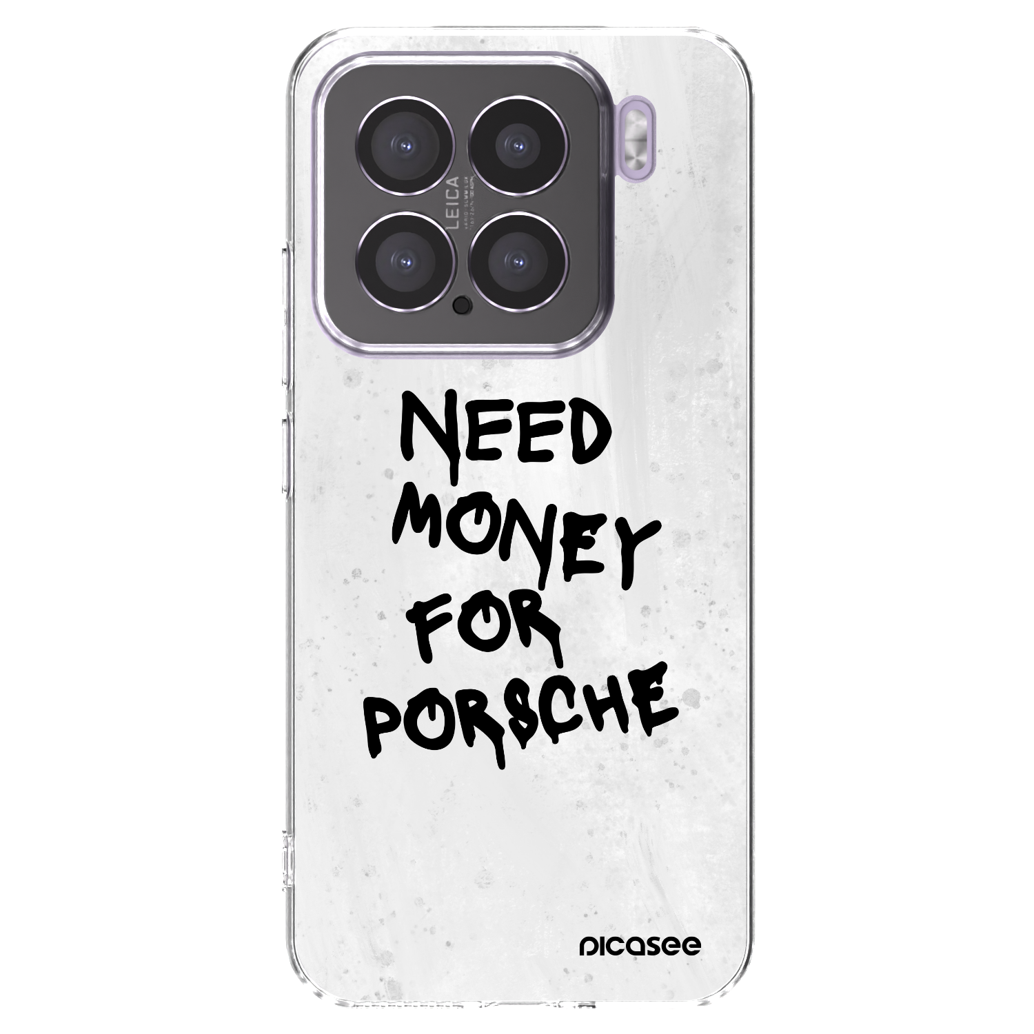 Silikónový prehľadný obal pre Xiaomi 15 - White Dollar