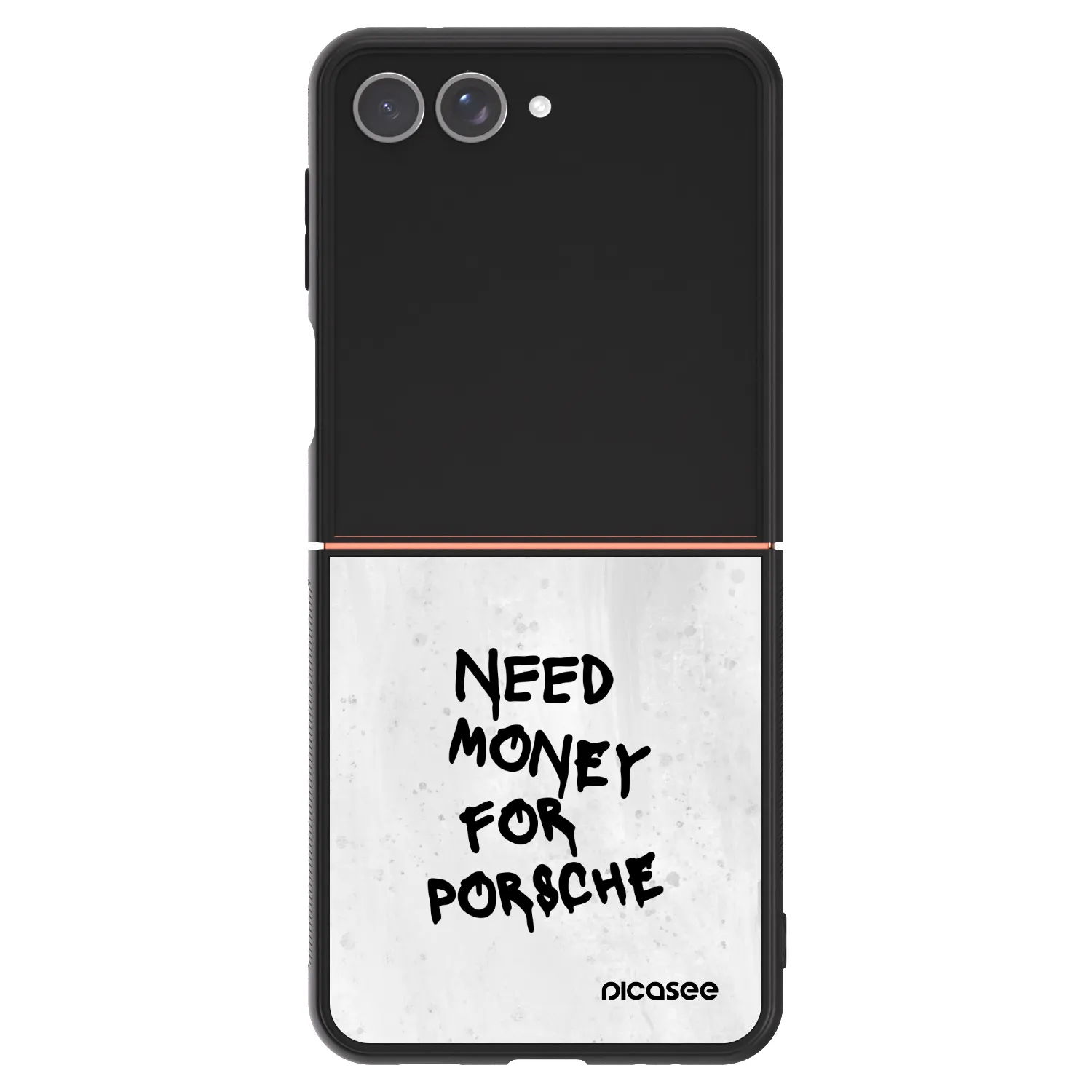 Picasee ULTIMATE CASE pro Samsung Galaxy Z Flip7 5G - White Dollar