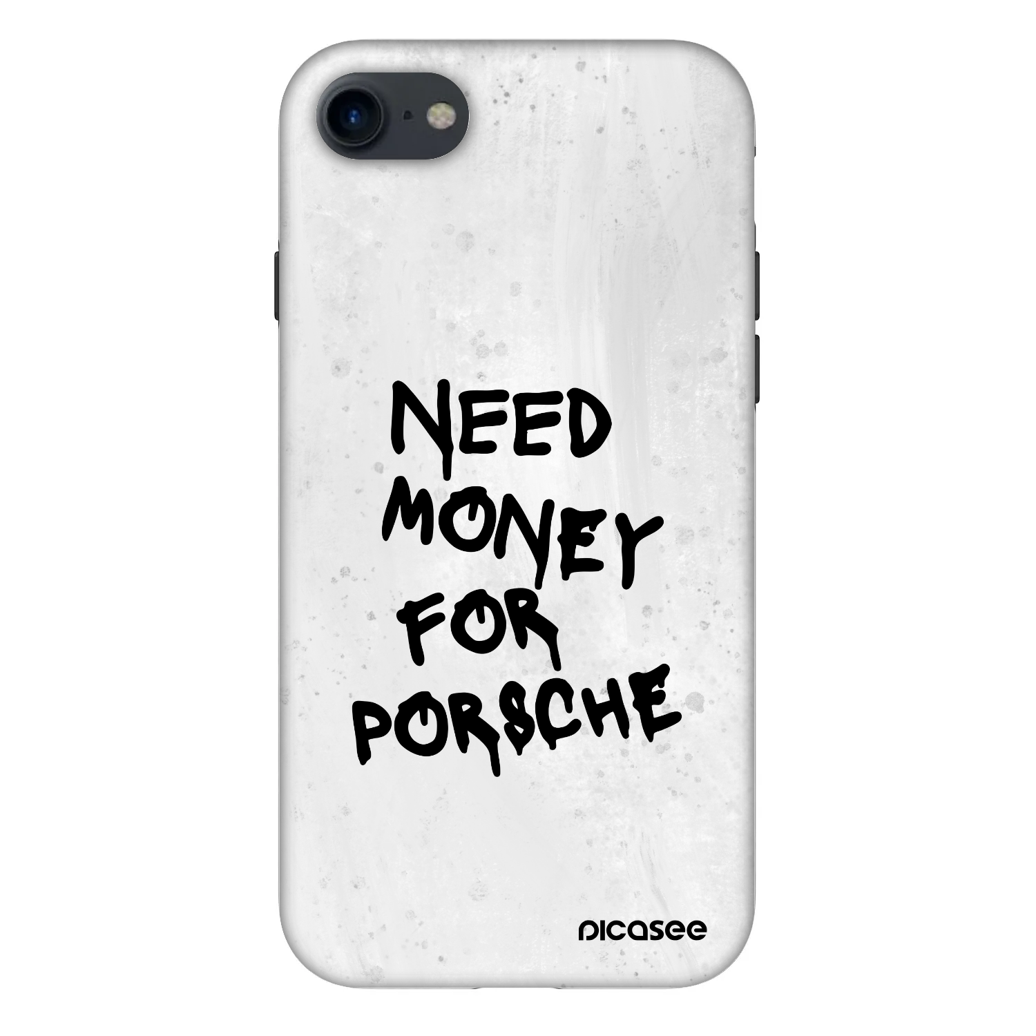 Picasee Fashion Case pre Apple iPhone SE 2022 - White Dollar