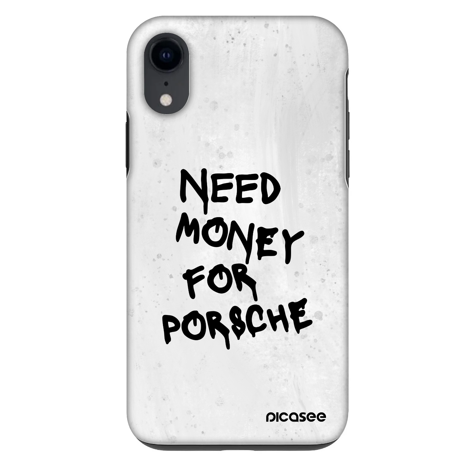 Picasee Fashion Case pre Apple iPhone XR - White Dollar