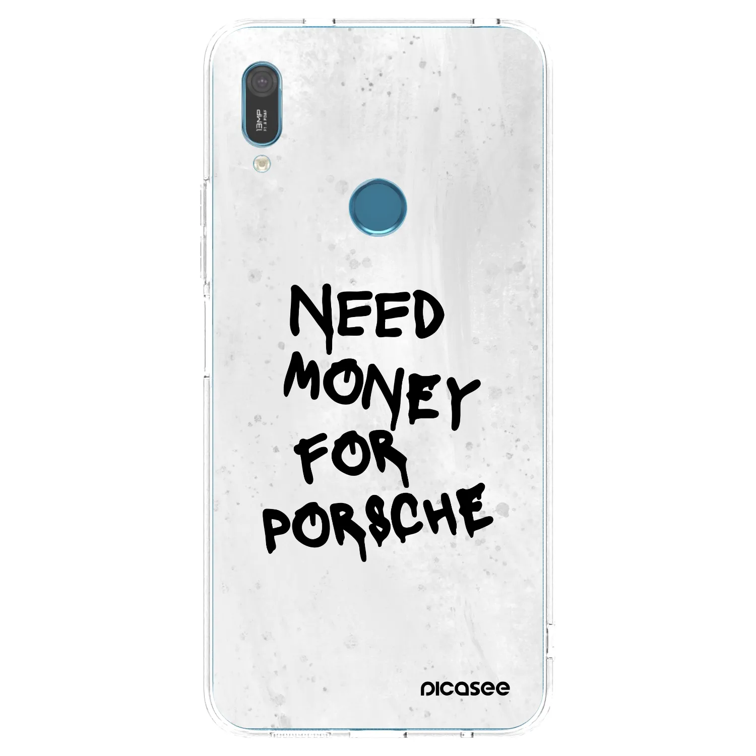 Picasee silikónový prehľadný obal pre Huawei Y6 2019 - White Dollar