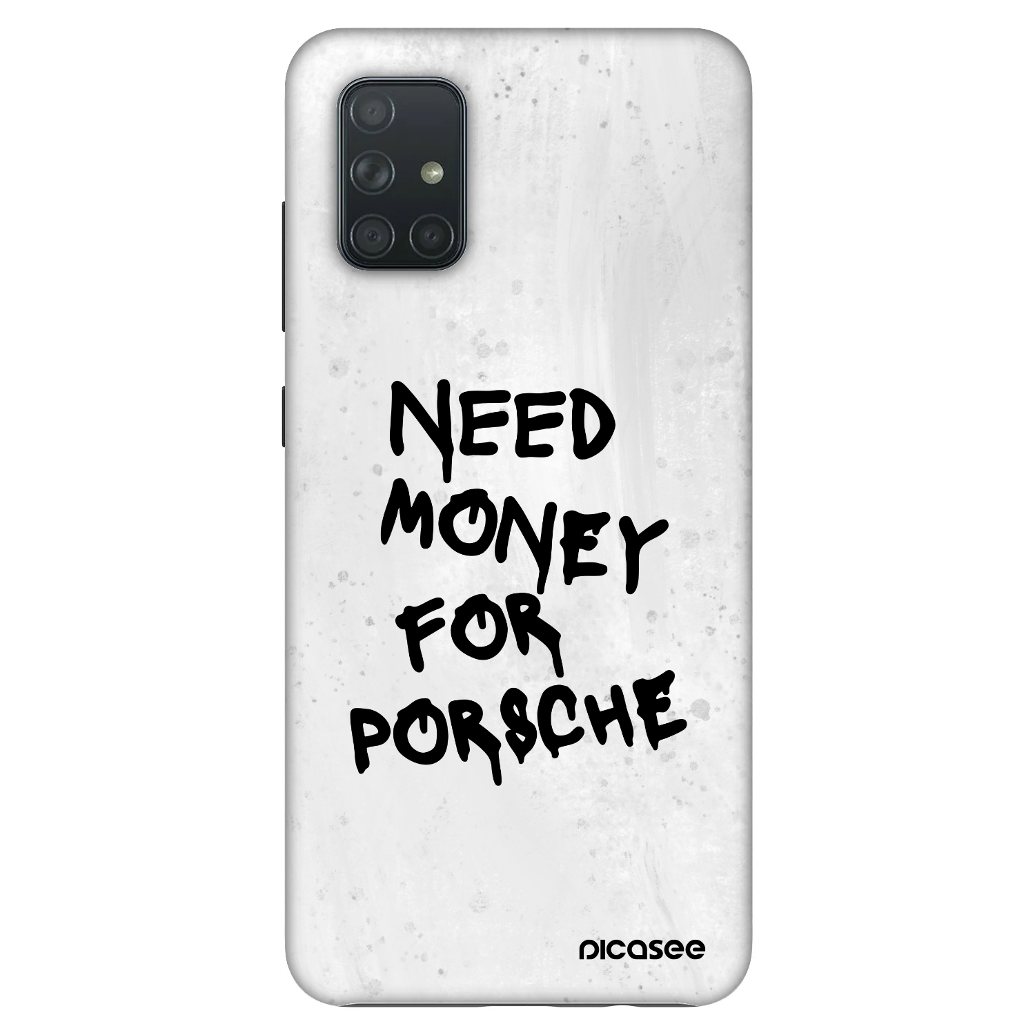 Picasee Fashion Case pre Samsung Galaxy A71 A715F - White Dollar