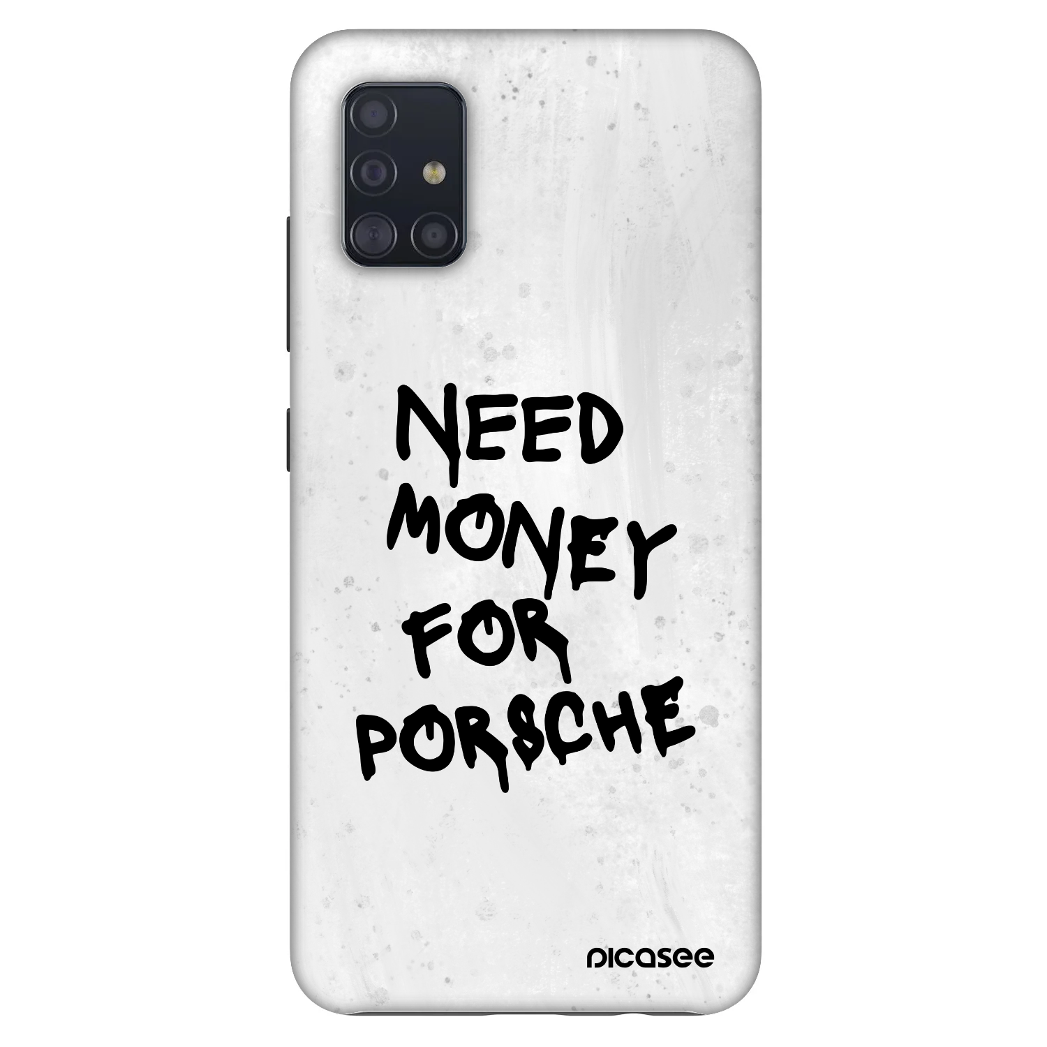 Picasee Fashion Case pre Samsung Galaxy A51 A515F - White Dollar