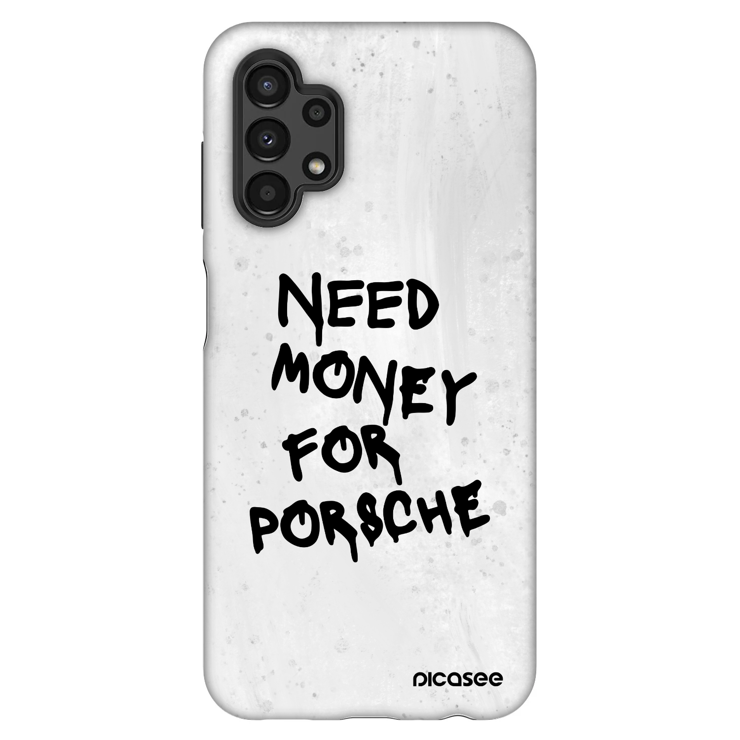 Picasee Fashion Case pre Samsung Galaxy A13 4G A135 - White Dollar