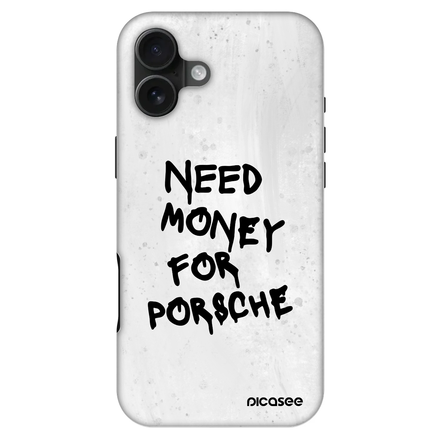 Picasee Fashion Case MagSafe pre Apple iPhone 16 Plus - White Dollar