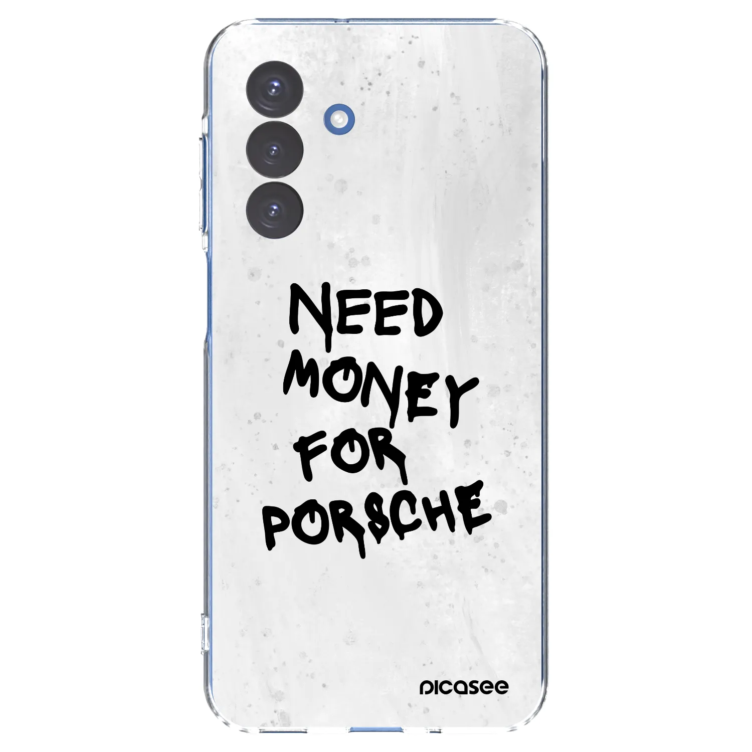 Picasee silikónový prehľadný obal pre Samsung Galaxy A17 5G - White Dollar