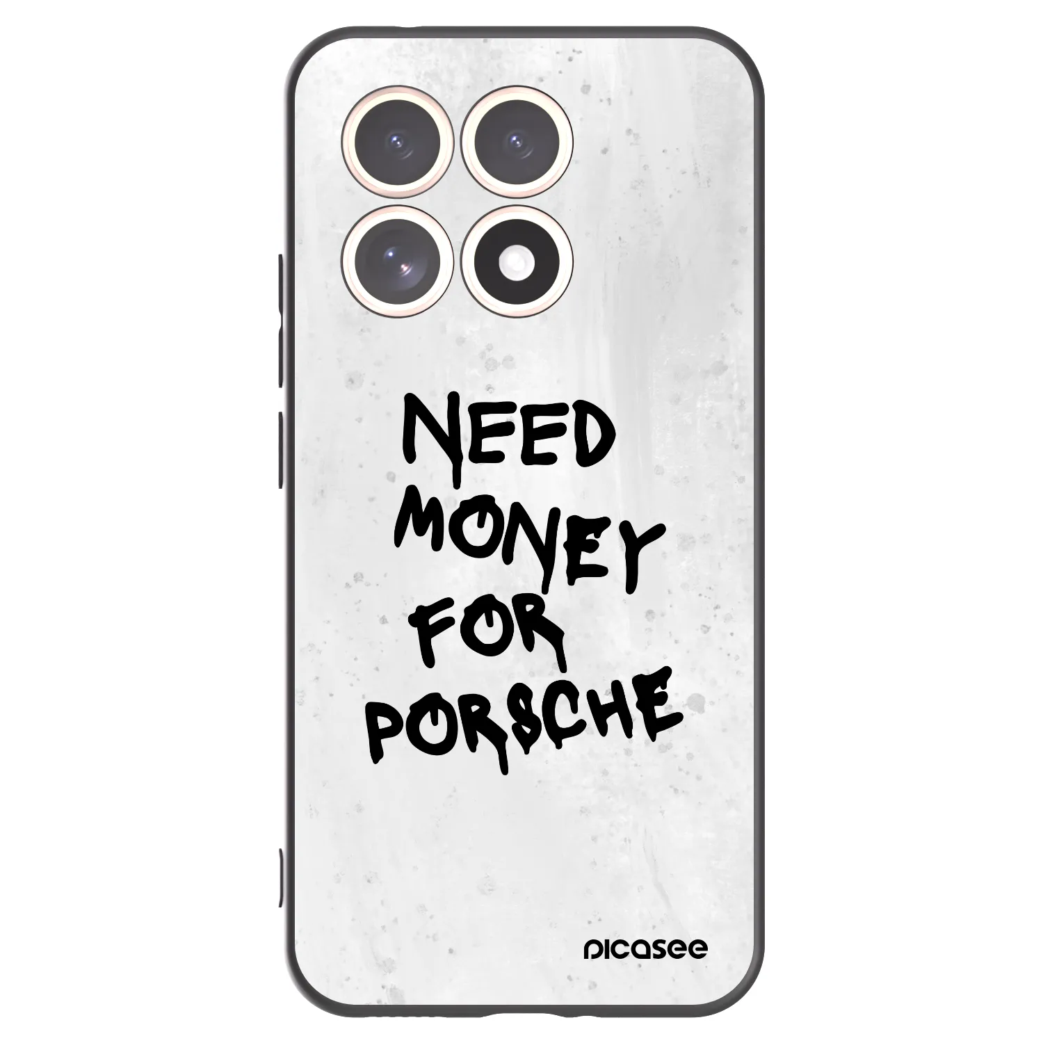 Picasee silikónový čierny obal pre Xiaomi 15T - White Dollar