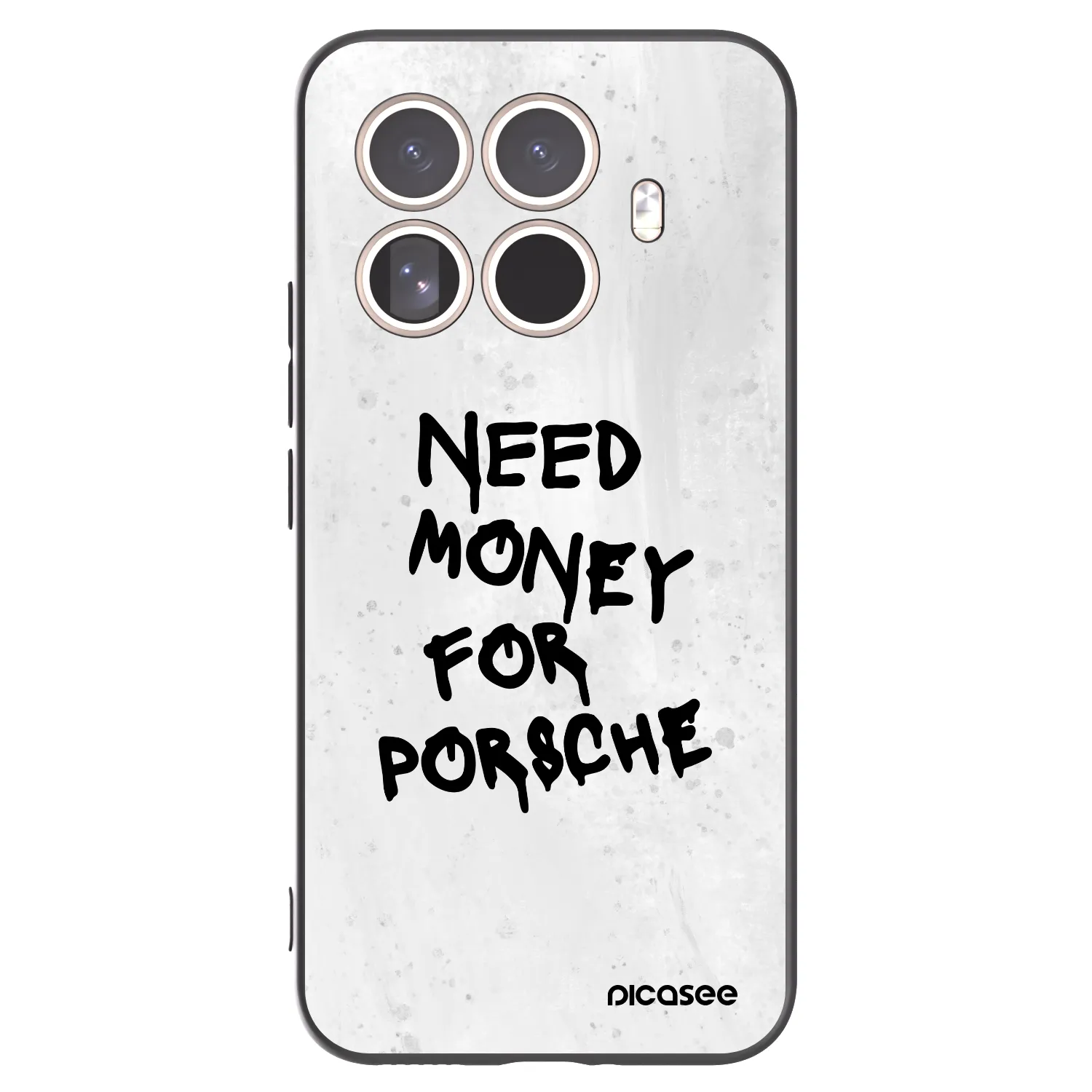 Picasee silikónový čierny obal pre Xiaomi 15T Pro - White Dollar