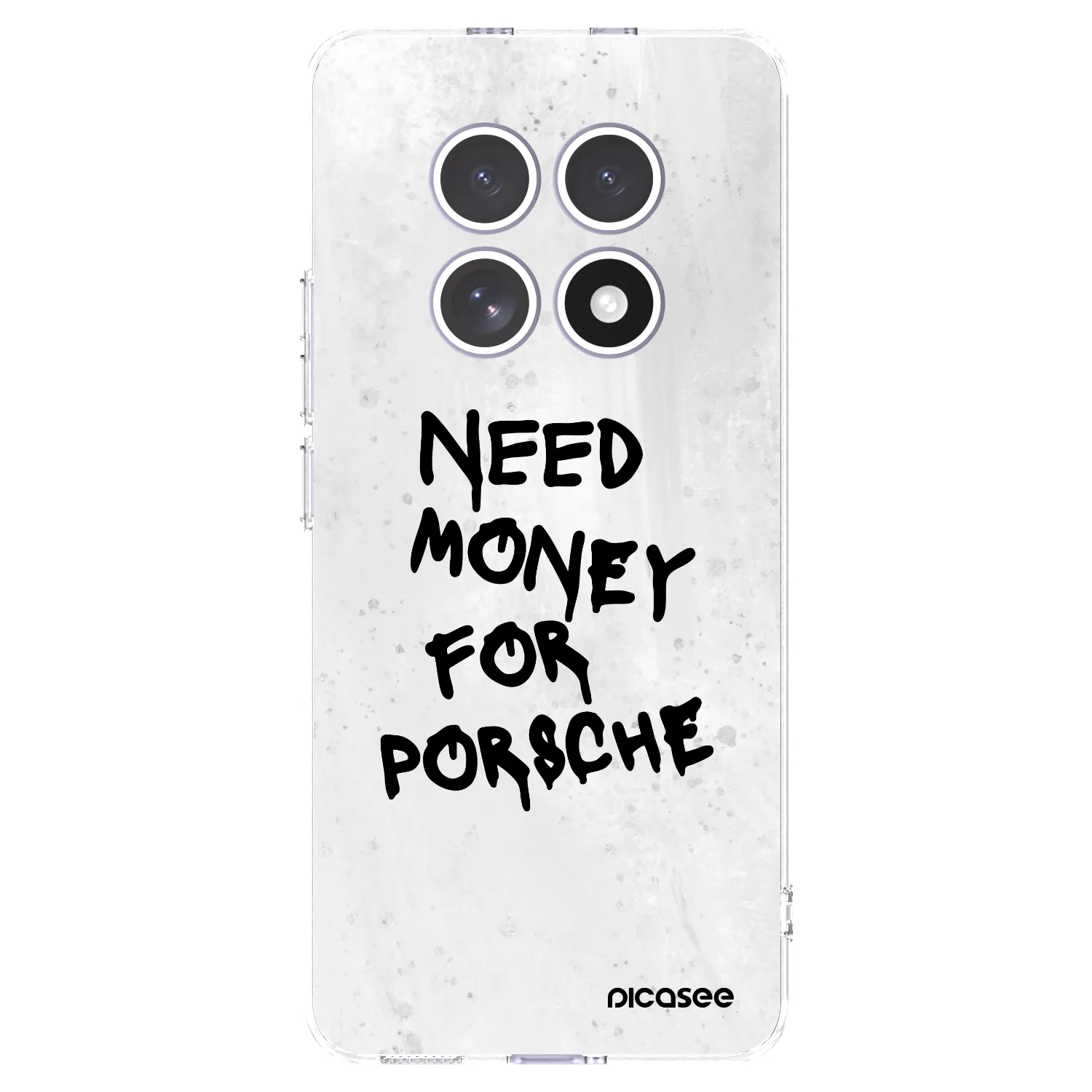 Picasee silikónový prehľadný obal pre Xiaomi Redmi Note 15 - White Dollar