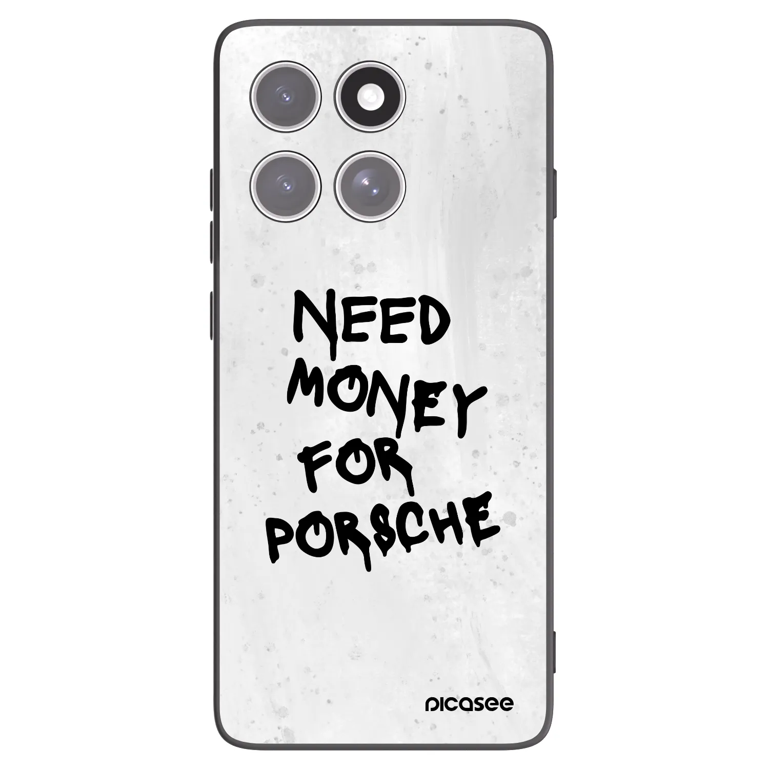 Silikónový čierny obal pre Motorola Edge 60 Fusion - White Dollar