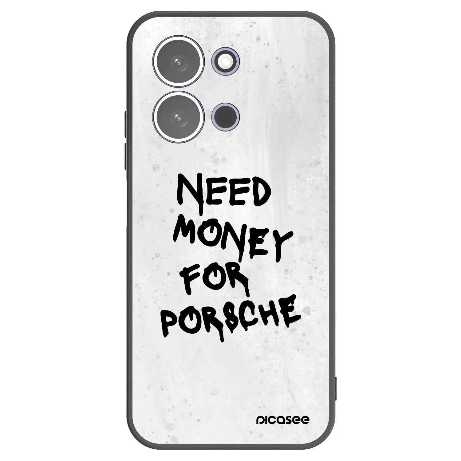Picasee silikónový čierny obal pre Xiaomi Redmi 15C 5G - White Dollar