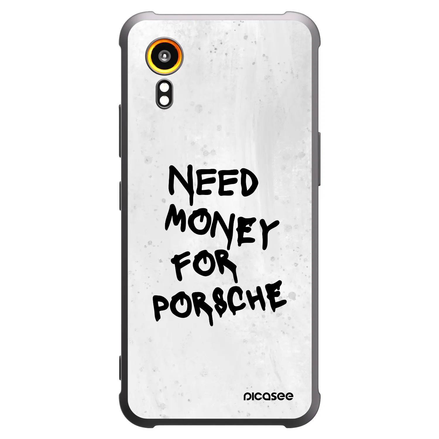 Picasee silikónový čierny obal pre Samsung Galaxy Xcover 7 - White Dollar
