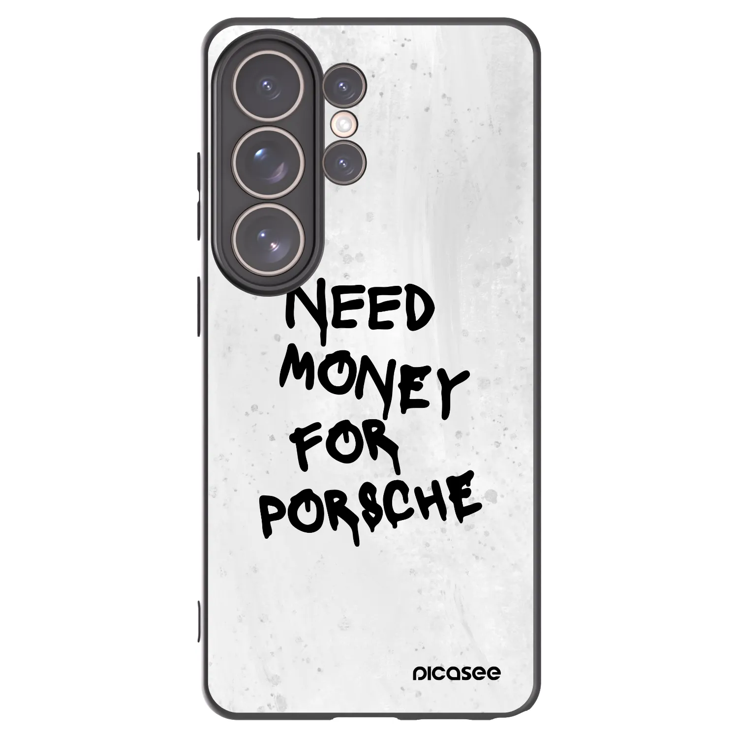Picasee silikónový čierny obal pre Samsung Galaxy S26 Ultra - White Dollar