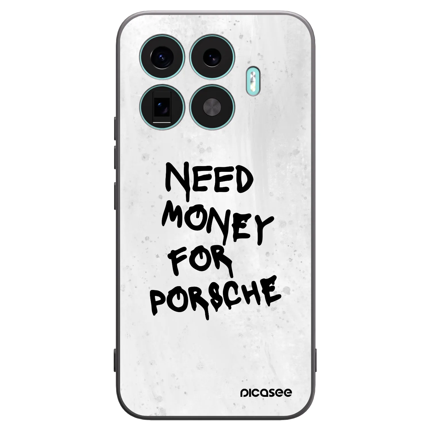 Picasee silikónový čierny obal pre Xiaomi 17T Pro - White Dollar