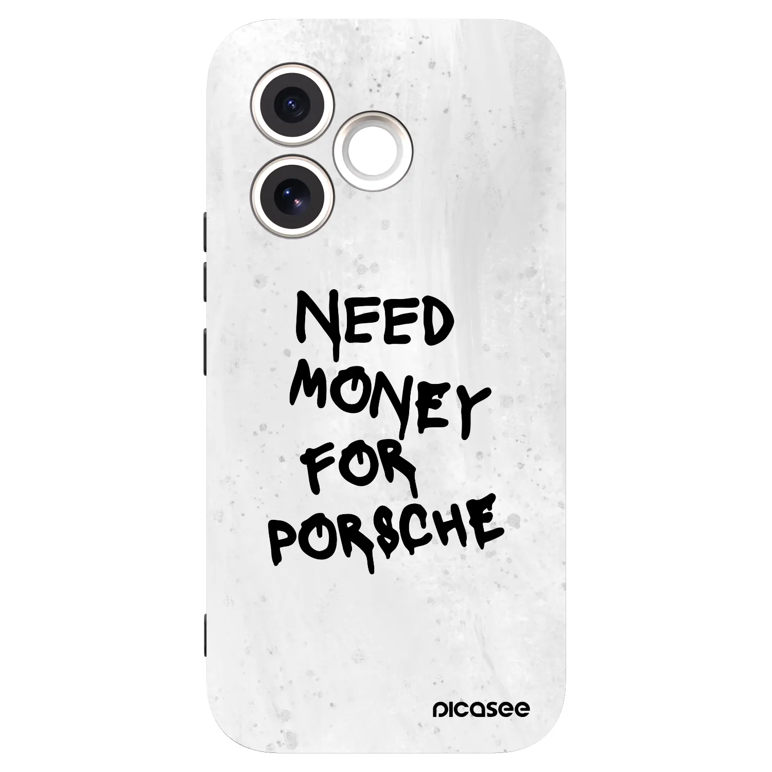 Picasee silikónový čierny obal pre Honor 600 Lite - White Dollar