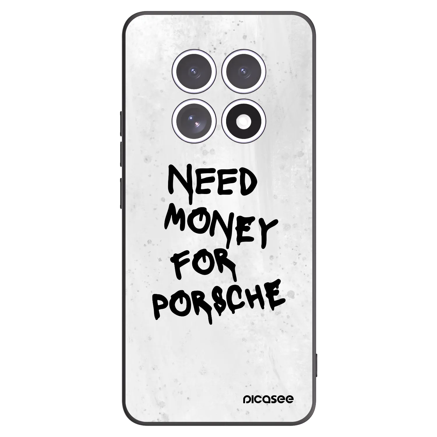 Picasee silikónový čierny obal pre Xiaomi Redmi Note 15 5G - White Dollar
