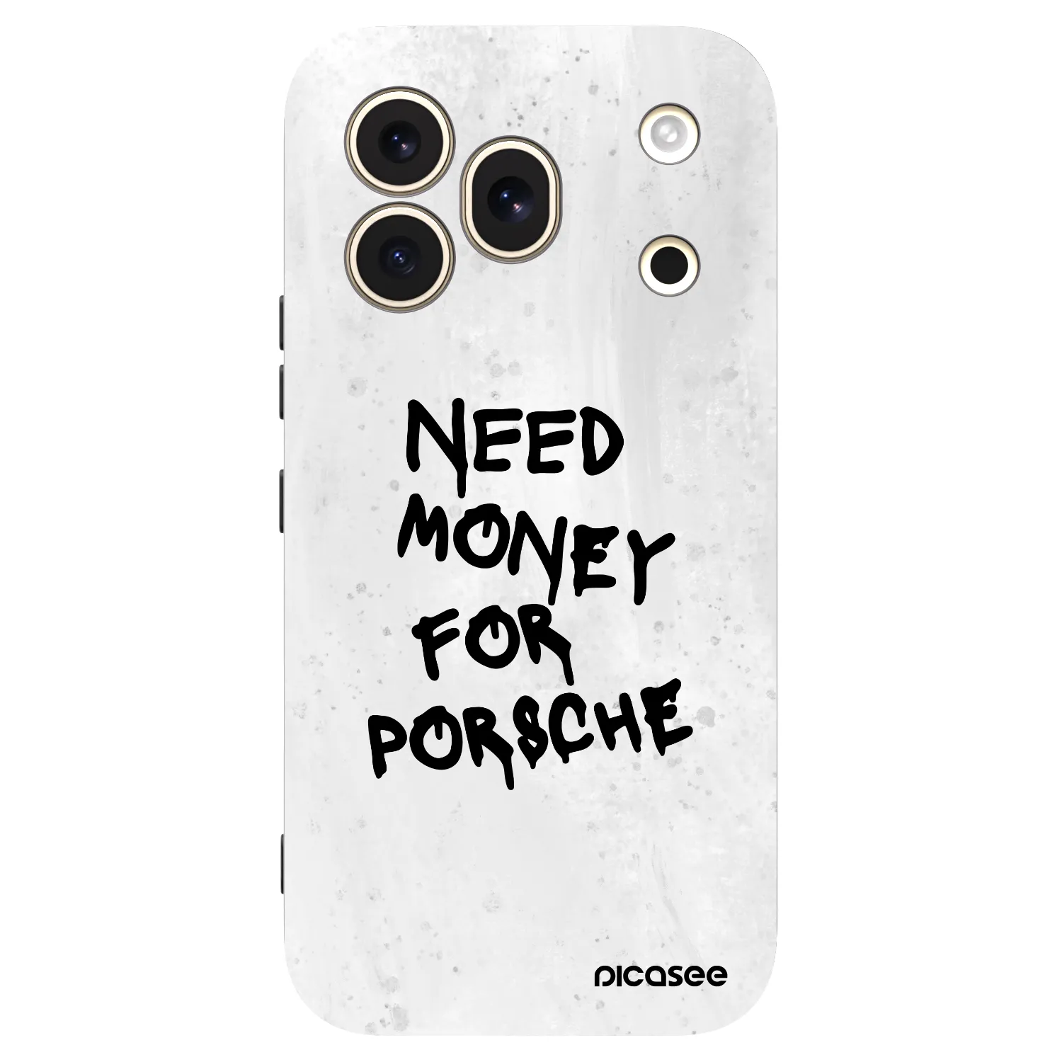 Picasee silikónový čierny obal pre Honor 600 Pro - White Dollar