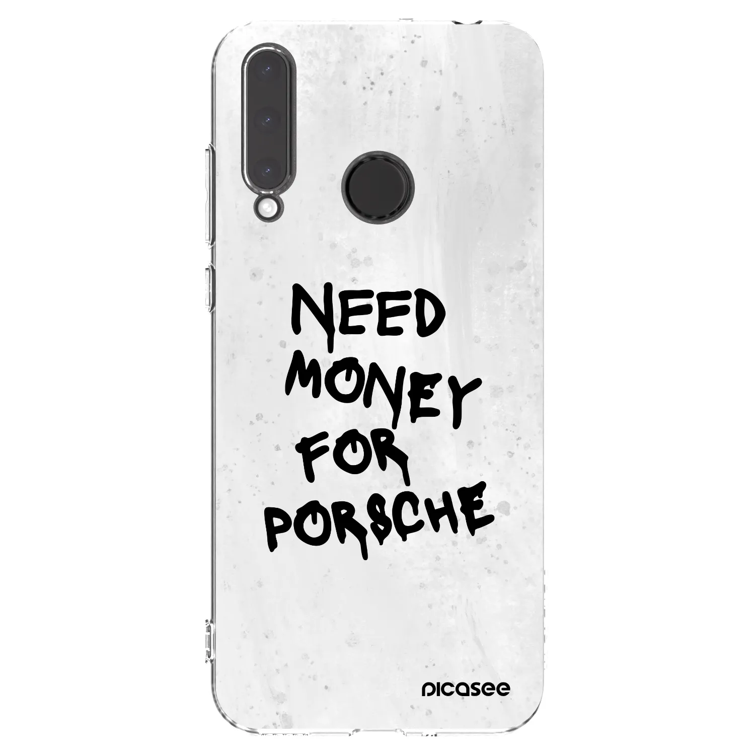 Picasee silikónový prehľadný obal pre Honor 20 Lite - White Dollar