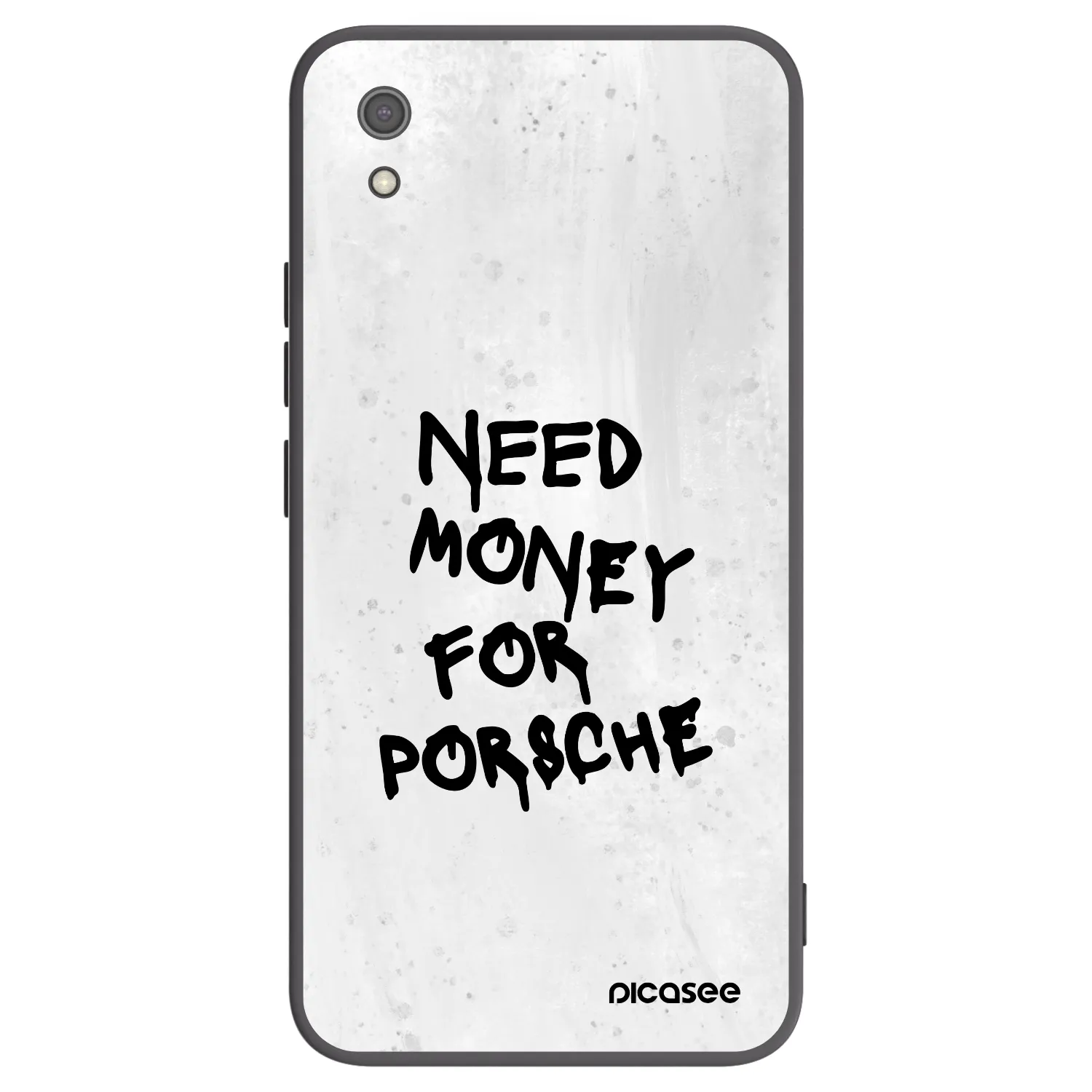 Picasee silikónový čierny obal pre Xiaomi Redmi 7A - White Dollar