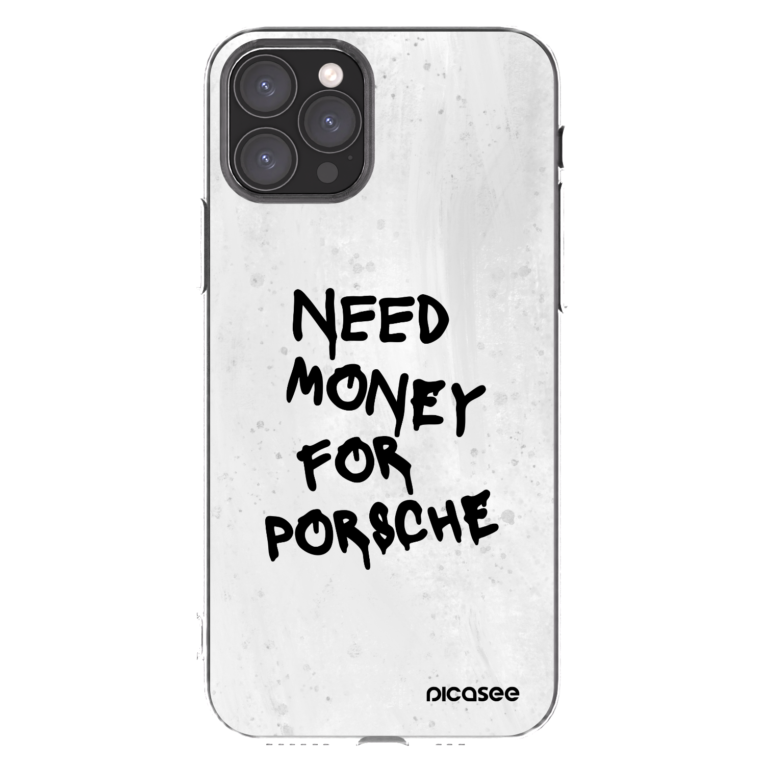Picasee silikónový prehľadný obal pre Apple iPhone 11 Pro - White Dollar