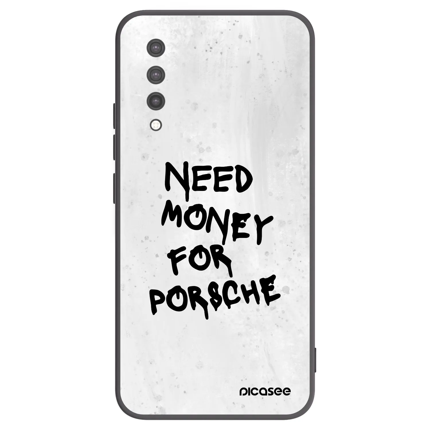 Picasee silikónový čierny obal pre Xiaomi Mi 9 Lite - White Dollar