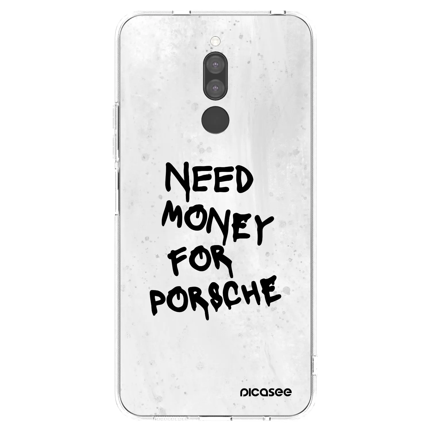 Silikónový prehľadný obal pre Xiaomi Redmi 8 - White Dollar