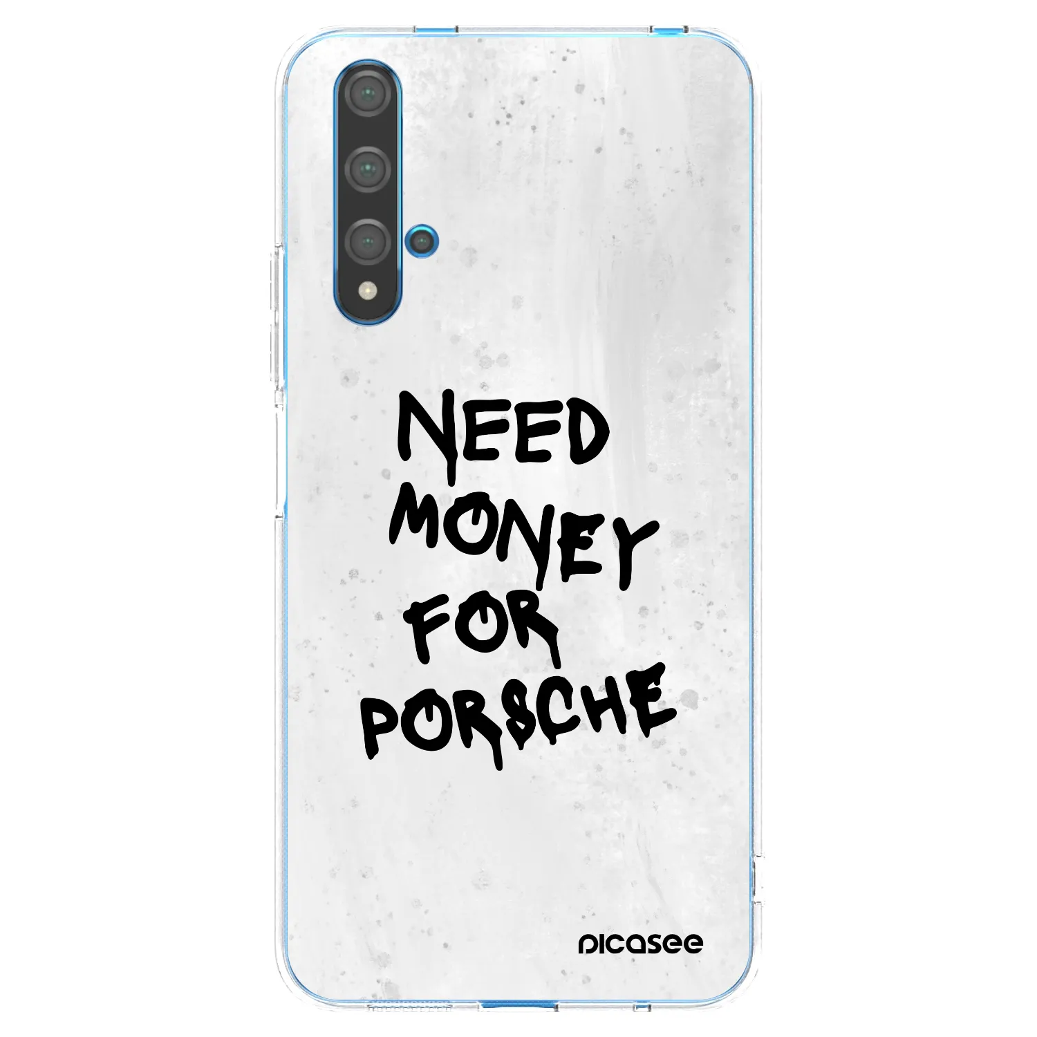 Picasee silikónový prehľadný obal pre Huawei Nova 5T - White Dollar