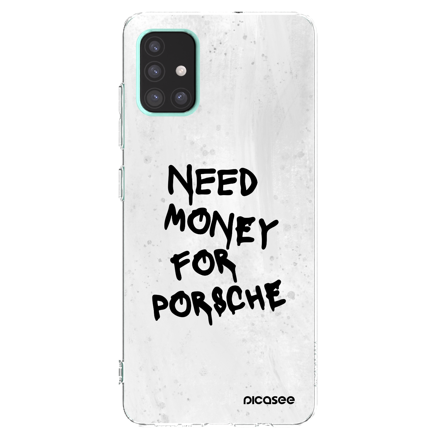 Silikónový prehľadný obal pre Samsung Galaxy A51 A515F - White Dollar