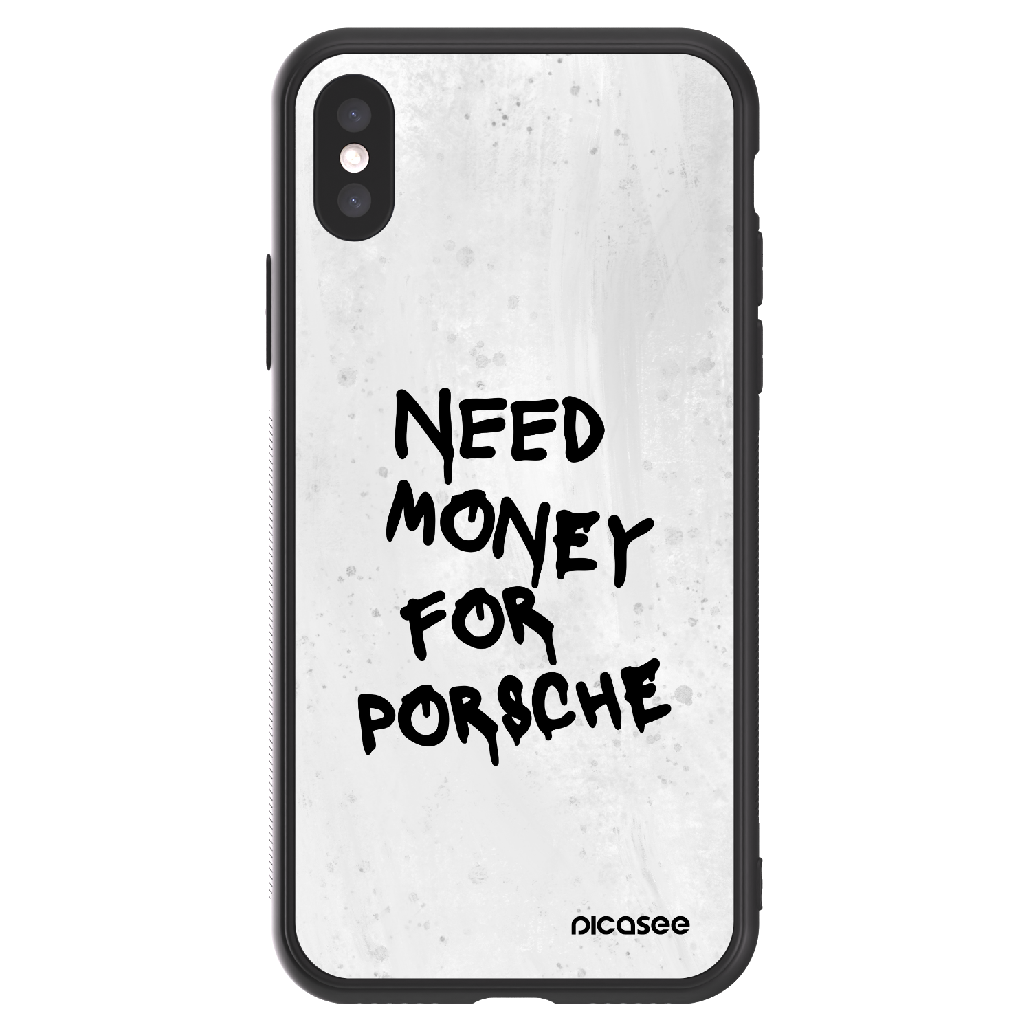 Picasee ULTIMATE CASE pro Apple iPhone X/XS - White Dollar