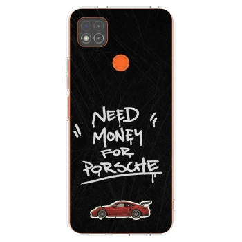 Picasee silikónový prehľadný obal pre Xiaomi Redmi 9C - Dark Racer