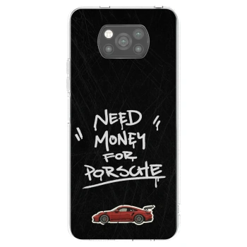 Picasee silikónový čierny obal pre Xiaomi Poco X3 - Dark Racer