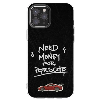 Picasee silikónový prehľadný obal pre Apple iPhone 12 Pro Max - Dark Racer