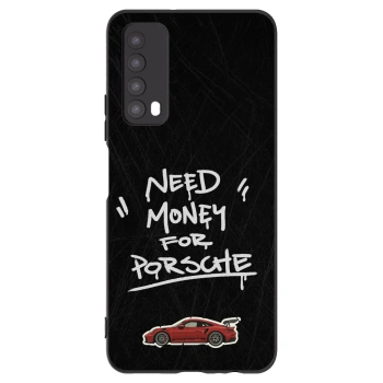 Picasee silikónový čierny obal pre Huawei P Smart 2021 - Dark Racer