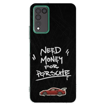 Picasee silikónový prehľadný obal pre Honor 10X Lite - Dark Racer