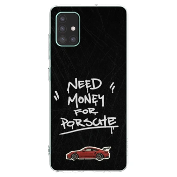 Picasee silikónový prehľadný obal pre Samsung Galaxy M51 M515F - Dark Racer