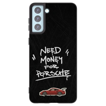 Picasee silikónový čierny obal pre Samsung Galaxy S21+ 5G G996F - Dark Racer