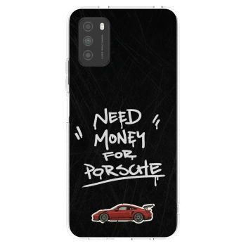 Picasee silikónový prehľadný obal pre Xiaomi Poco M3 - Dark Racer