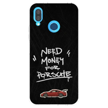 Picasee silikónový prehľadný obal pre Huawei P20 Lite - Dark Racer