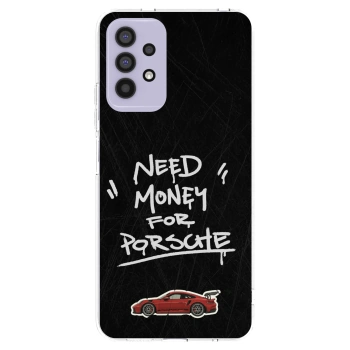 Picasee silikónový prehľadný obal pre Samsung Galaxy A32 4G SM-A325F - Dark Racer