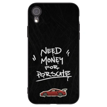 Picasee silikónový čierny obal pre Apple iPhone XR - Dark Racer