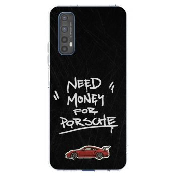 Picasee silikónový prehľadný obal pre Realme 7 - Dark Racer