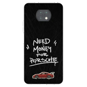 Picasee silikónový prehľadný obal pre Xiaomi Redmi Note 9T - Dark Racer