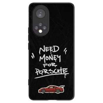 Picasee silikónový čierny obal pre Honor 50 5G - Dark Racer