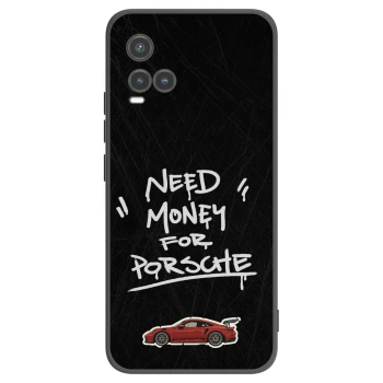 Picasee silikónový čierny obal pre Vivo Y33s - Dark Racer