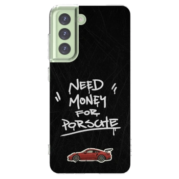 Picasee silikónový prehľadný obal pre Samsung Galaxy S21 FE 5G - Dark Racer