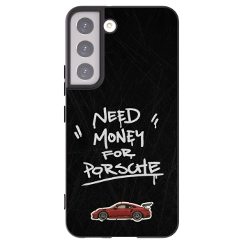 Picasee silikónový čierny obal pre Samsung Galaxy S22 5G - Dark Racer